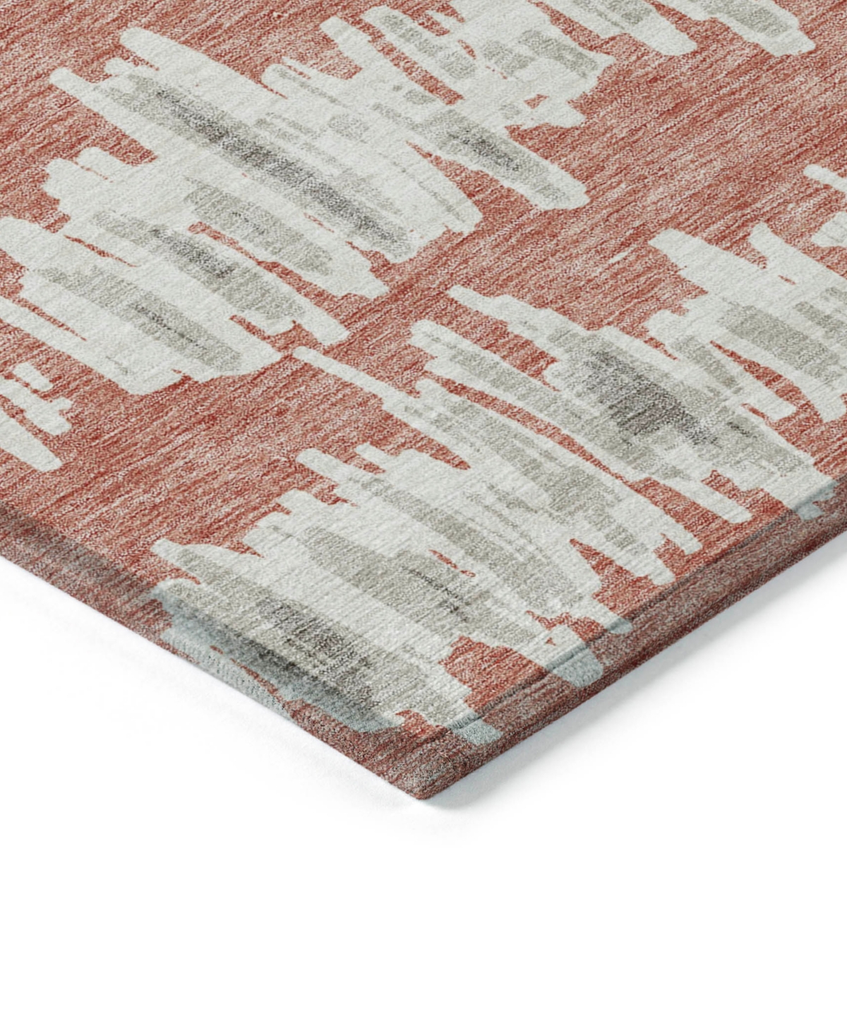 Addison Chantille Acn905 8'x10' Area Rug In Salmon