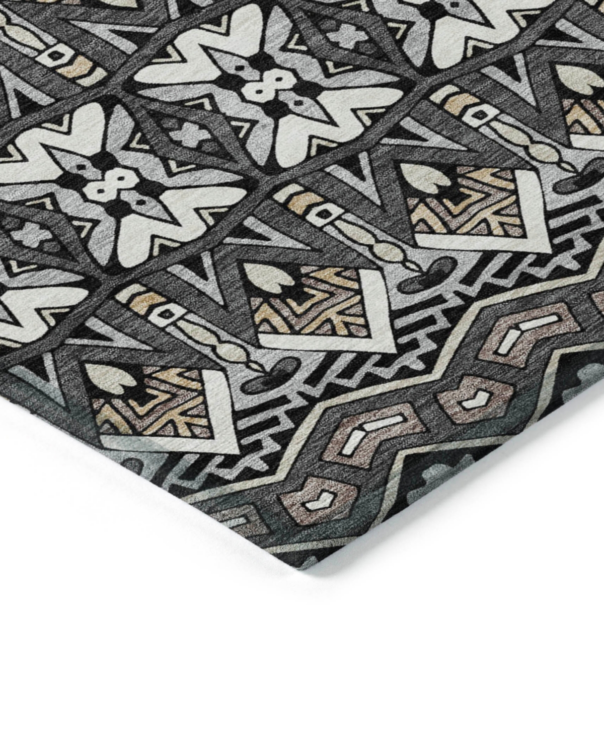 Addison Chantille Acn909 9'x12' Area Rug In Charcoal