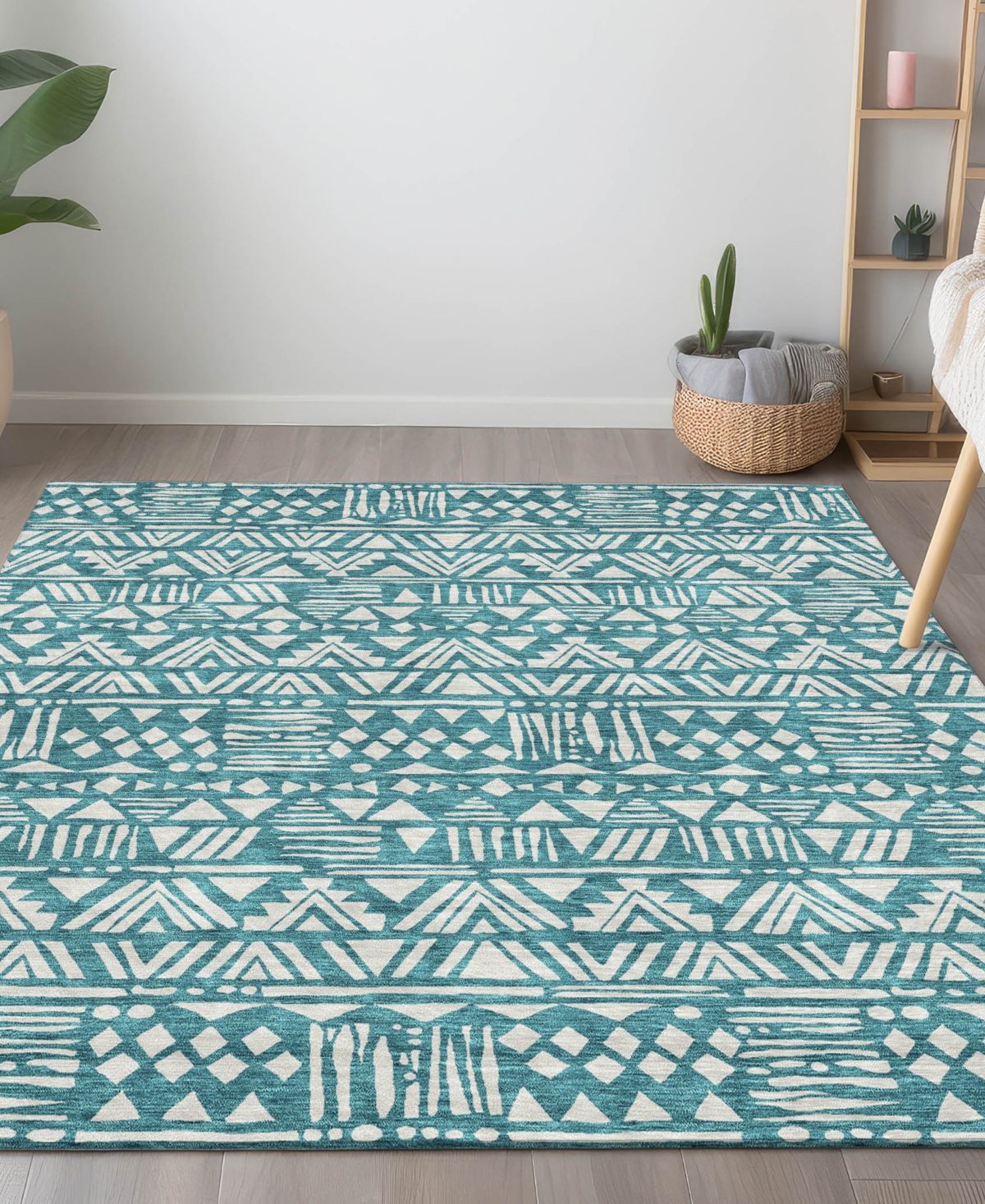 Addison Chantille Acn907 8'x10' Area Rug In Teal
