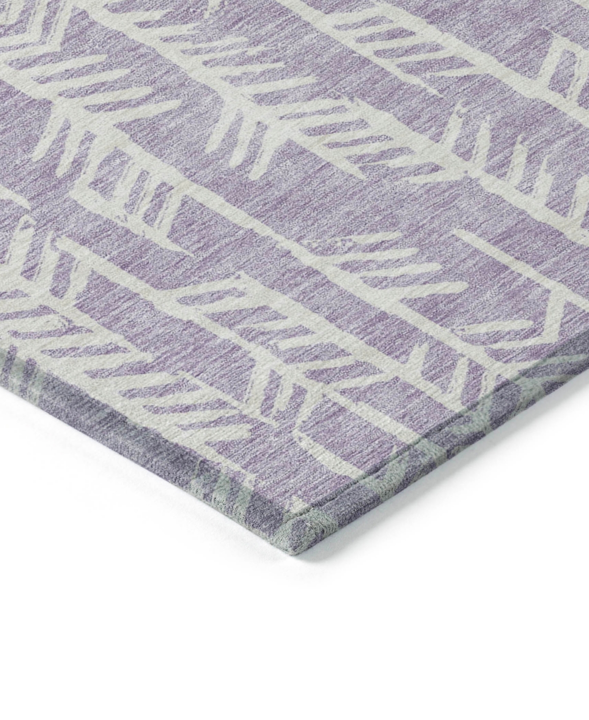Addison Chantille Acn906 8'x10' Area Rug In Lavender