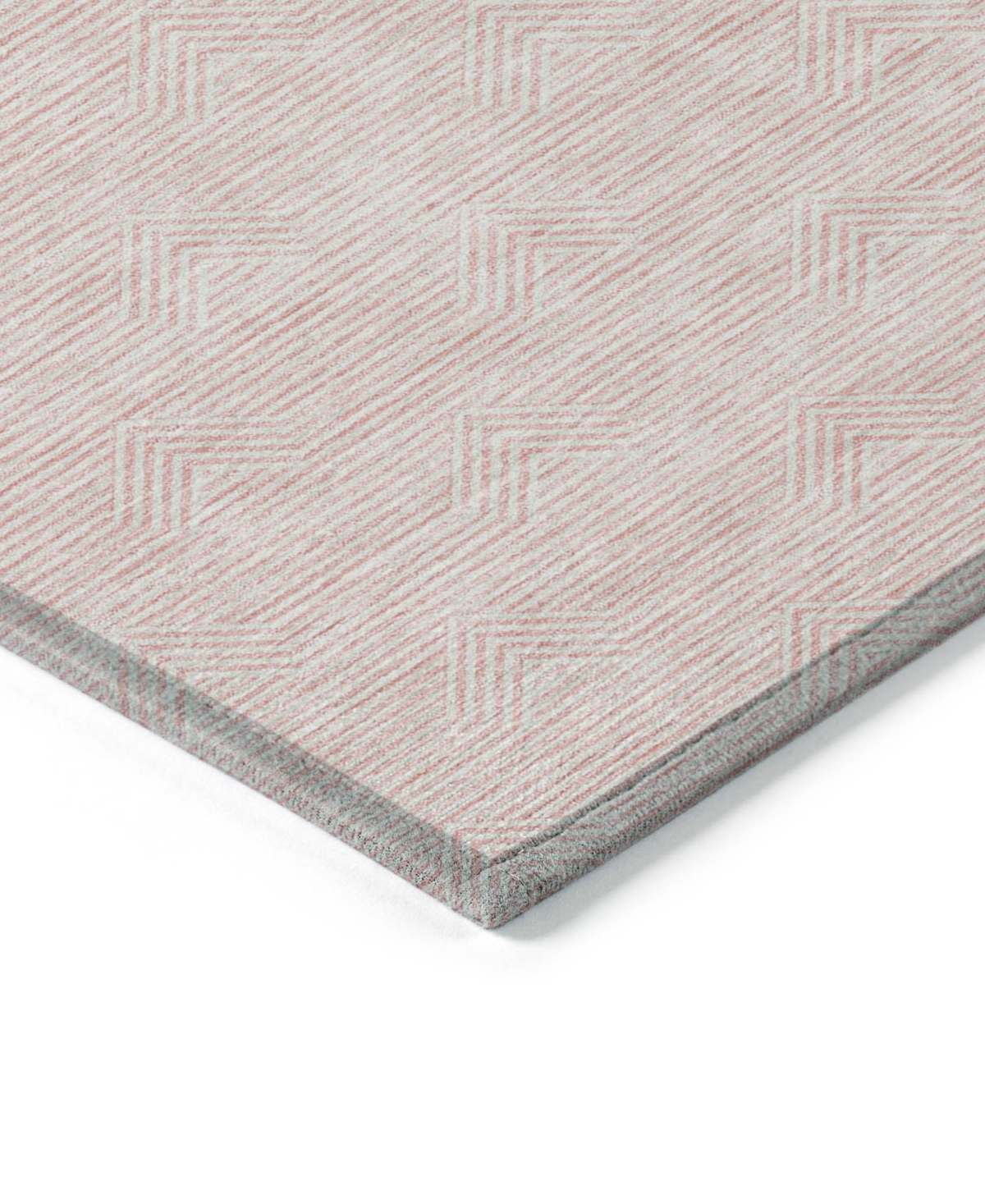 Addison Chantille Acn910 5'x7'6" Area Rug In Pink