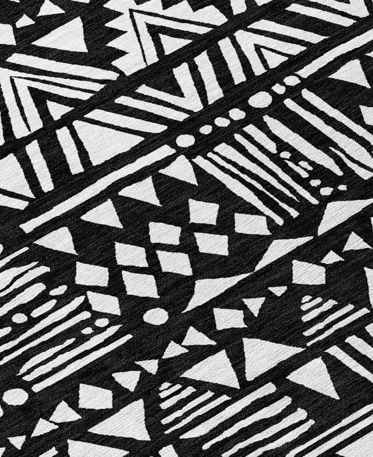 Addison Chantille Acn907 5'x7'6" Area Rug In Black