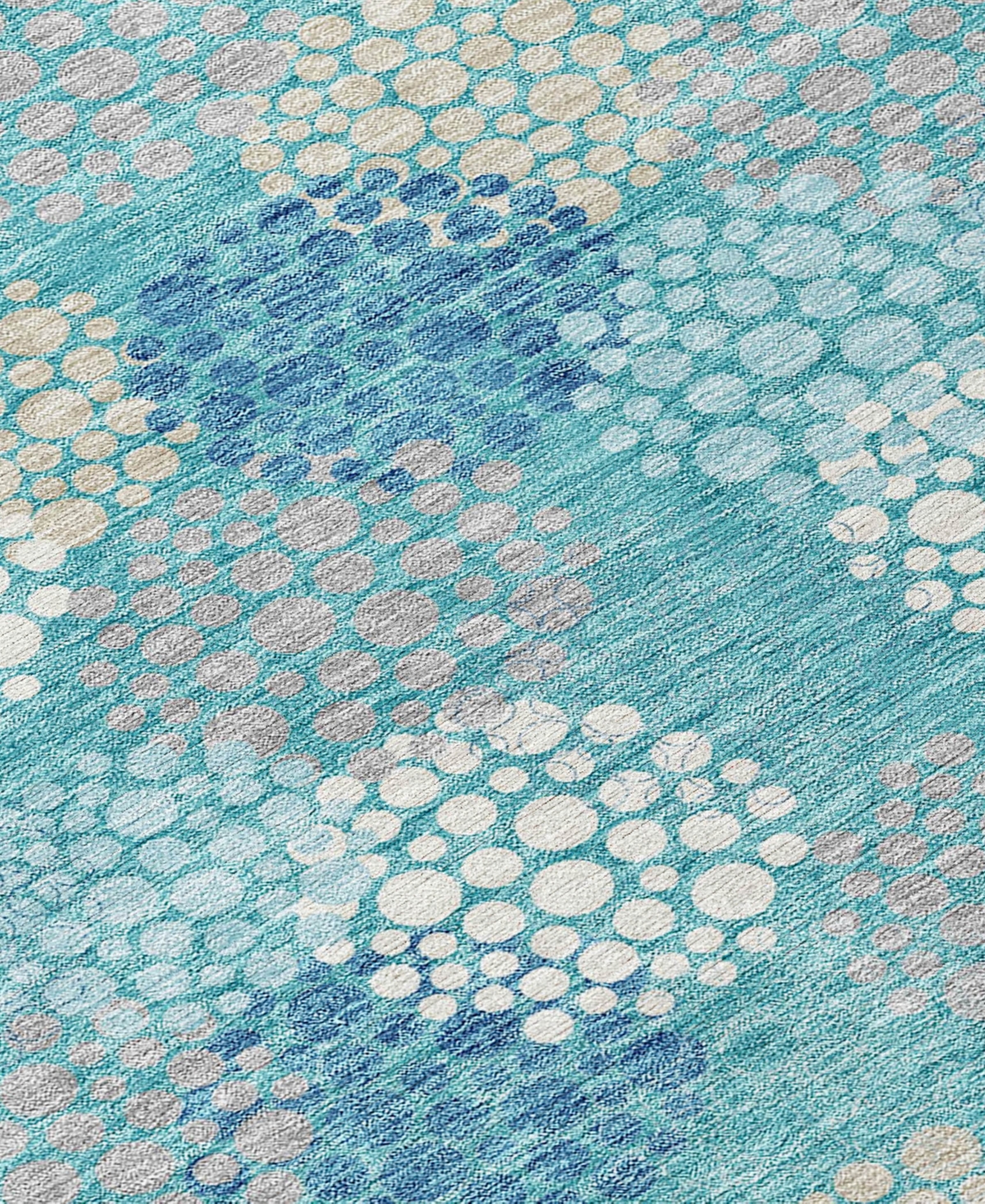 Addison Chantille Acn908 2'3"x7'6" Runner Area Rug In Teal