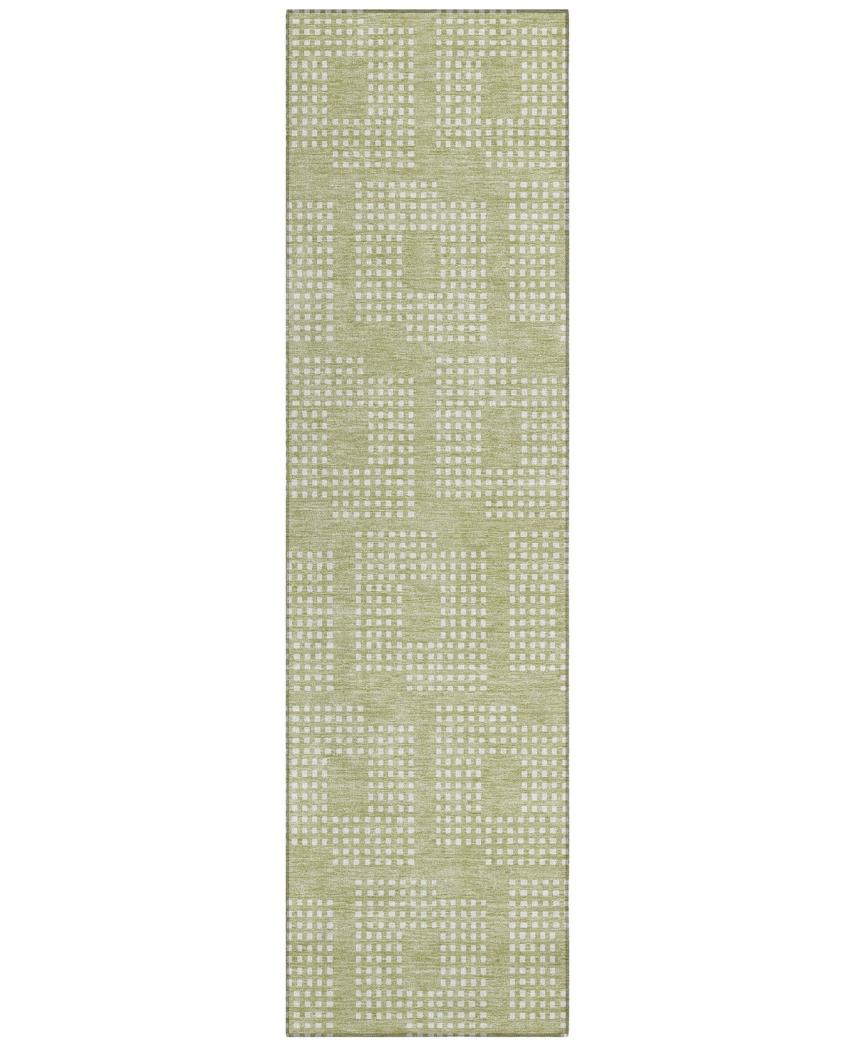 Addison Chantille Acn890 2'3"x7'6" Runner Area Rug In Sage