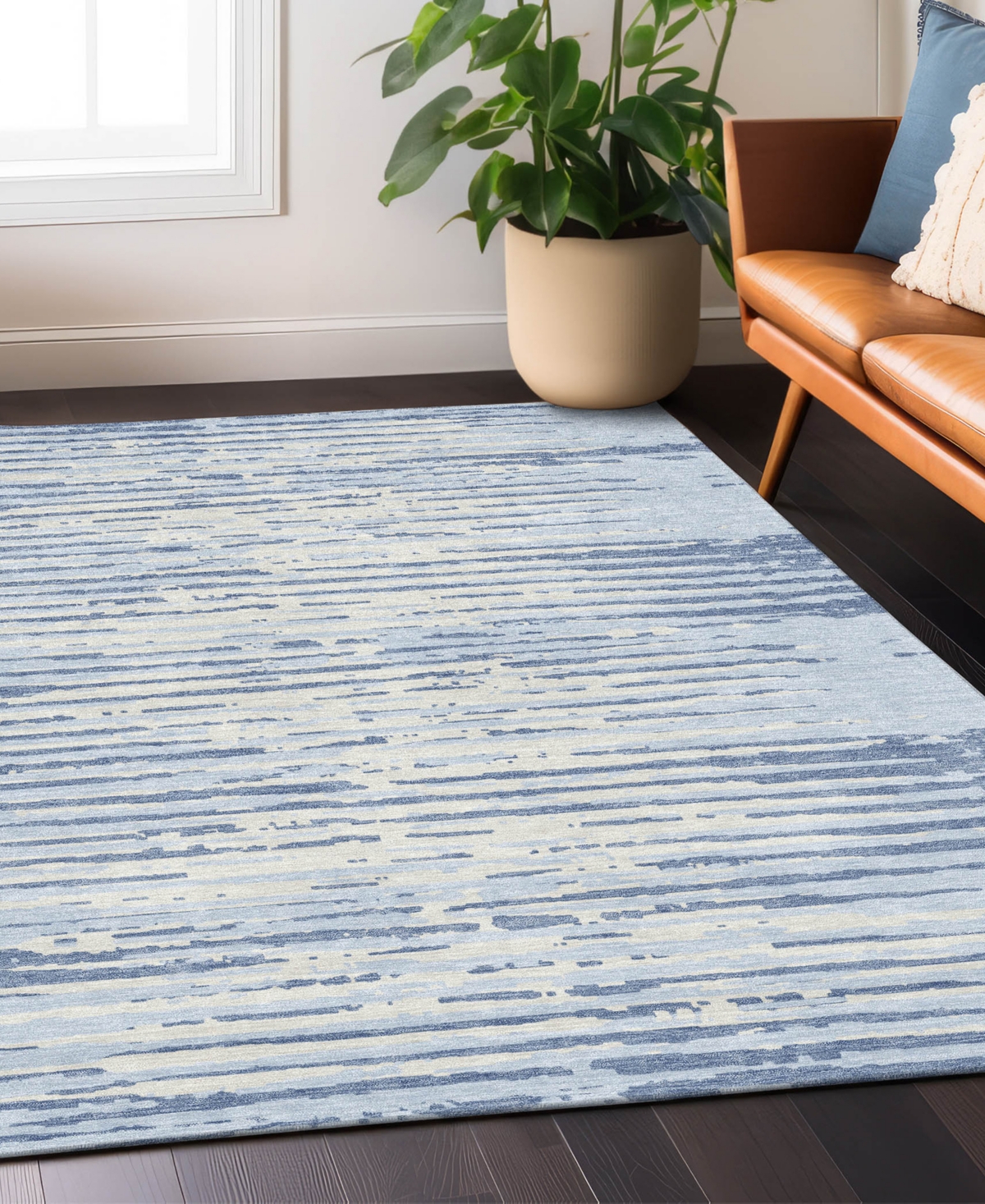 Addison Chantille Acn888 8'x10' Area Rug In Mist