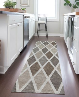 Chantille Machine Washable ACN887 2'3"x7'6" Runner Area Rug