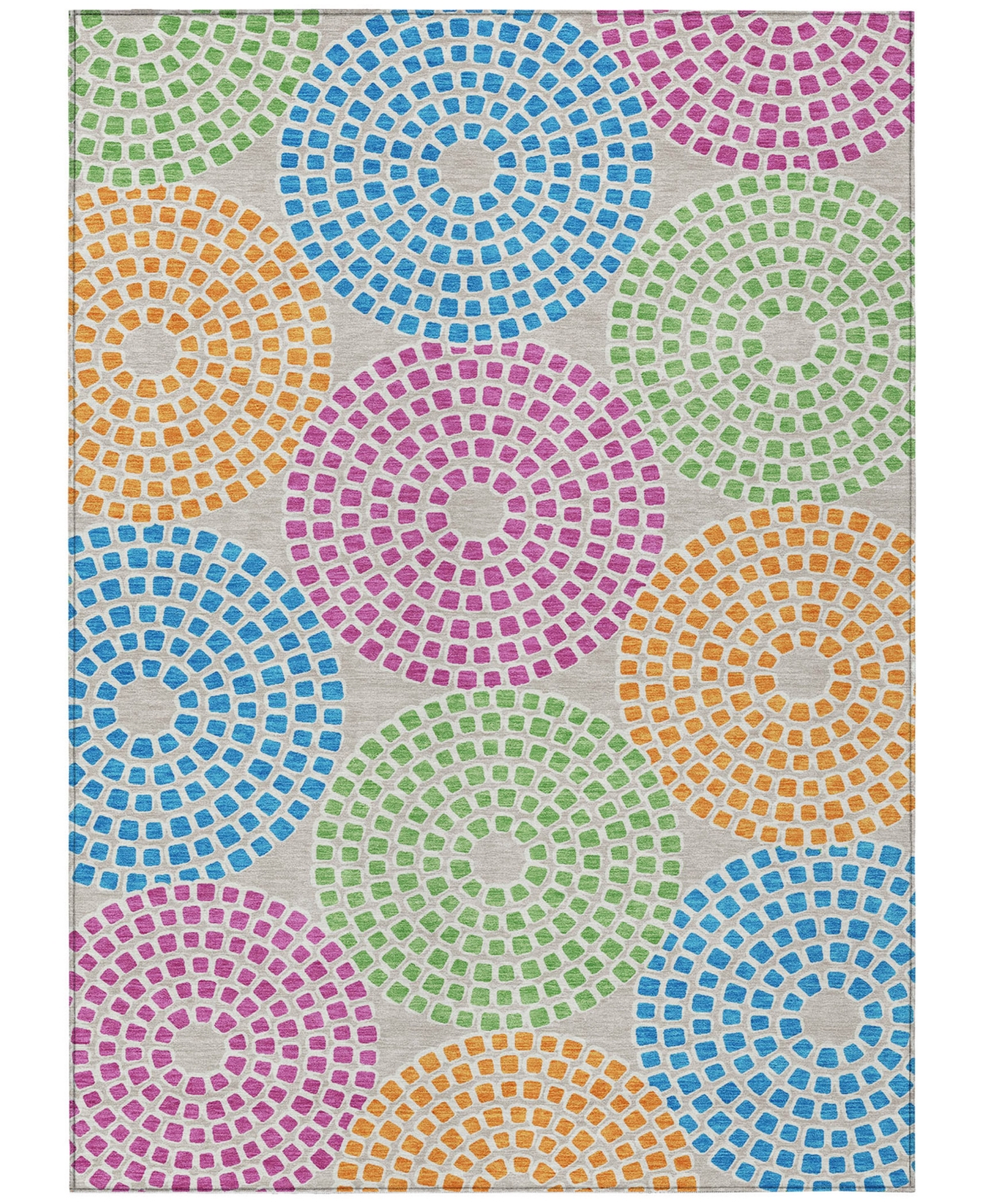 Addison Chantille Acn882 8'x10' Area Rug In Cream
