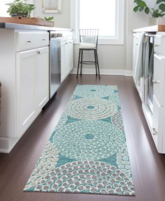 Chantille Machine Washable ACN882 2'3"x7'6" Runner Area Rug