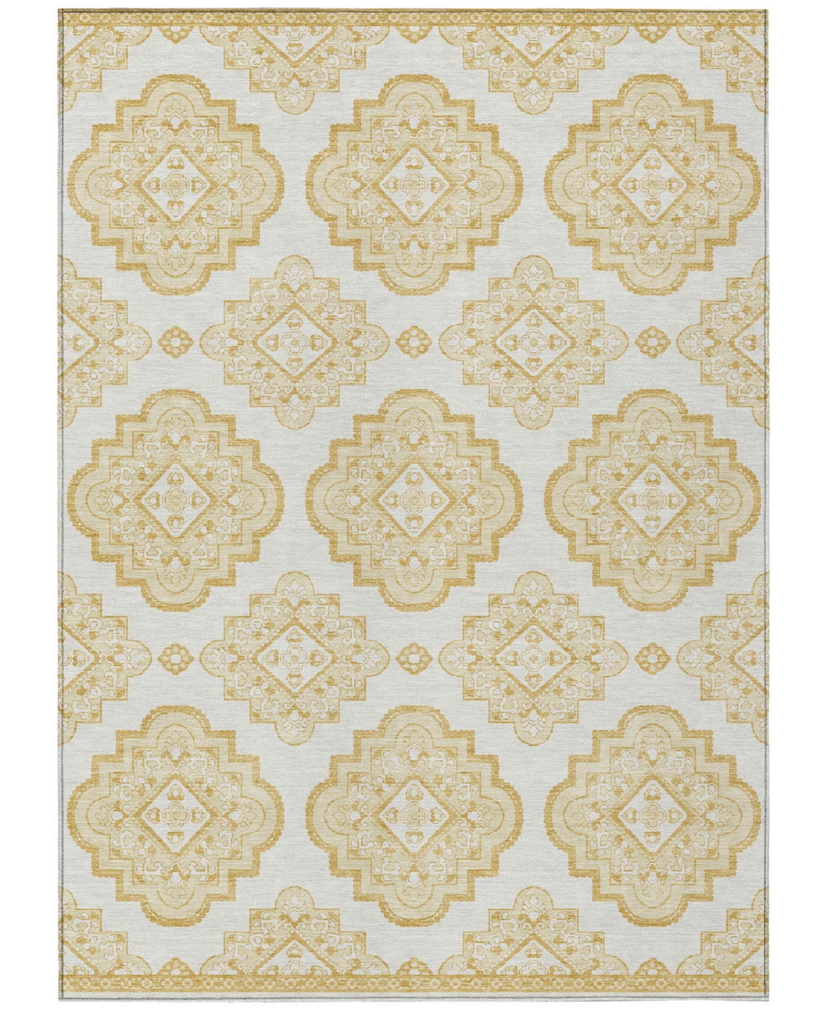 Addison Chantille Acn878 9'x12' Area Rug In Gold