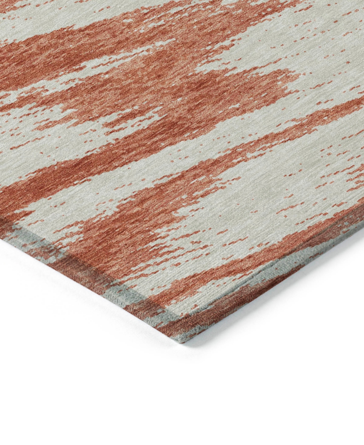 Addison Chantille Acn876 8'x10' Area Rug In Salmon