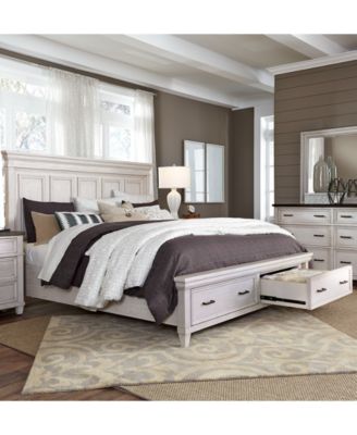 Furniture - Dawnwood 3-Pc. Queen Storage Set (Bed, Dresser & 2-Drawer Nightstand)