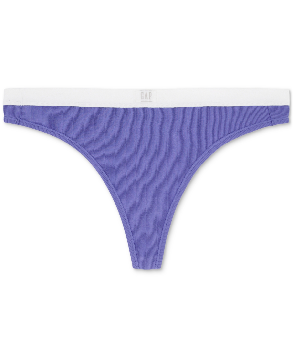 Shop Gap Body Women's Logo Comfort Thong Underwear Gpw01083 In Bleached Denim