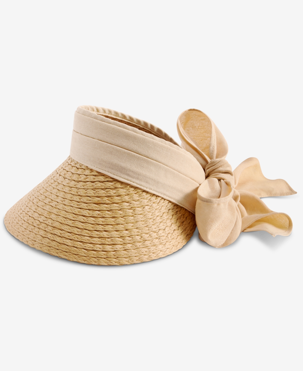 Inc International Concepts Tie-back Visor, Exclusively At Macy's In Tan