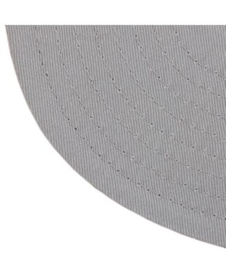 Men's White, Black Louisville Cardinals On-Field Baseball Fitted Hat