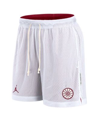Men's White/Crimson Oklahoma Sooners Primetime Reversible Shorts