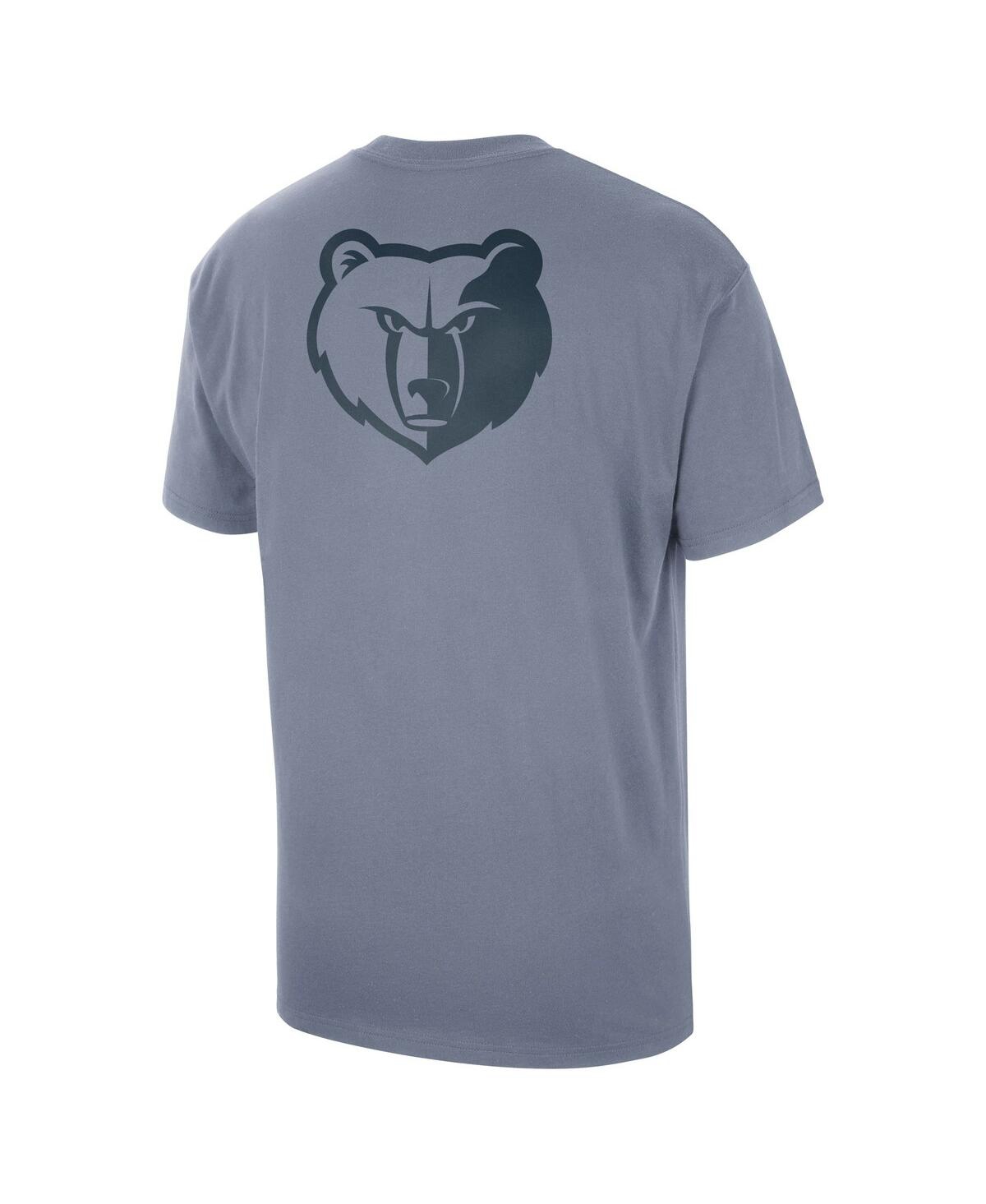 Jordan Men's Blue Memphis Grizzlies Statement Edition Jumpman Flight Heavyweight T-shirt In Blue