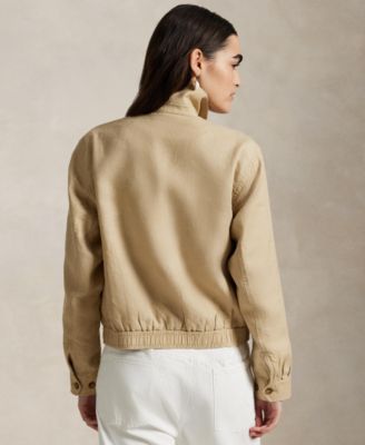 Women's Linen Windbreaker