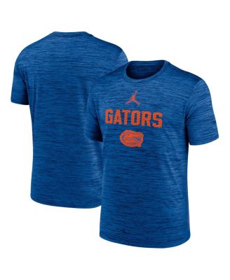 Jordan - Men's Royal Florida Gators Campus Slant Velocity Performance T-shirt
