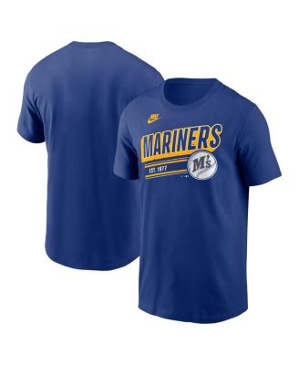 Nike - Men's Royal Seattle Mariners Cooperstown Collection Retro T-shirt