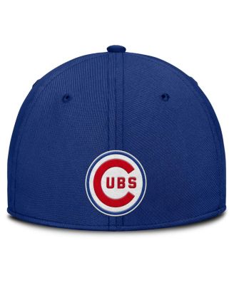 Men's Royal/Light Blue Chicago Cubs Rise Swoosh Performance Flex Hat