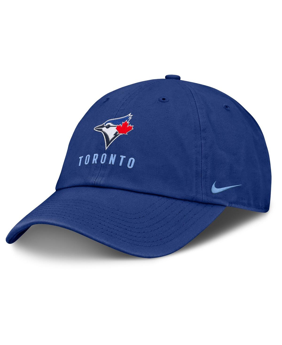 Nike Women's Royal Toronto Blue Jays Club Adjustable Hat In Royal
