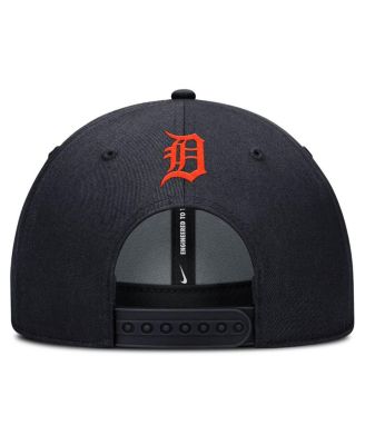Men's Navy Detroit Tigers Rise Gaberdine Adjustable Hat