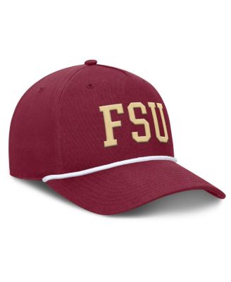 Men's Garnet Florida State Seminoles Foul Ball Rope Adjustable Hat