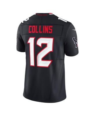 Men's Nico Collins Navy Houston Texans Team Vapor F.U.S.E. Limited Jersey