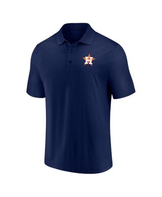 Men's Navy, White Houston Astros Polo Shirt Combo Set