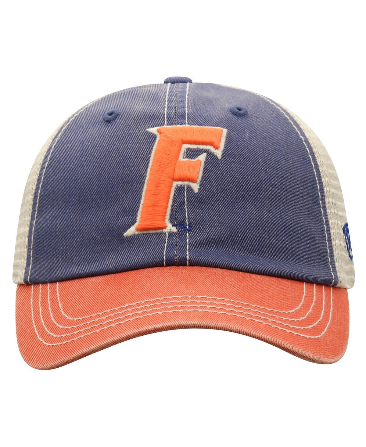 Top Of The World Big Boys And Girls Royal Florida Gators Offroad Adjustable Hat In Royal,natural