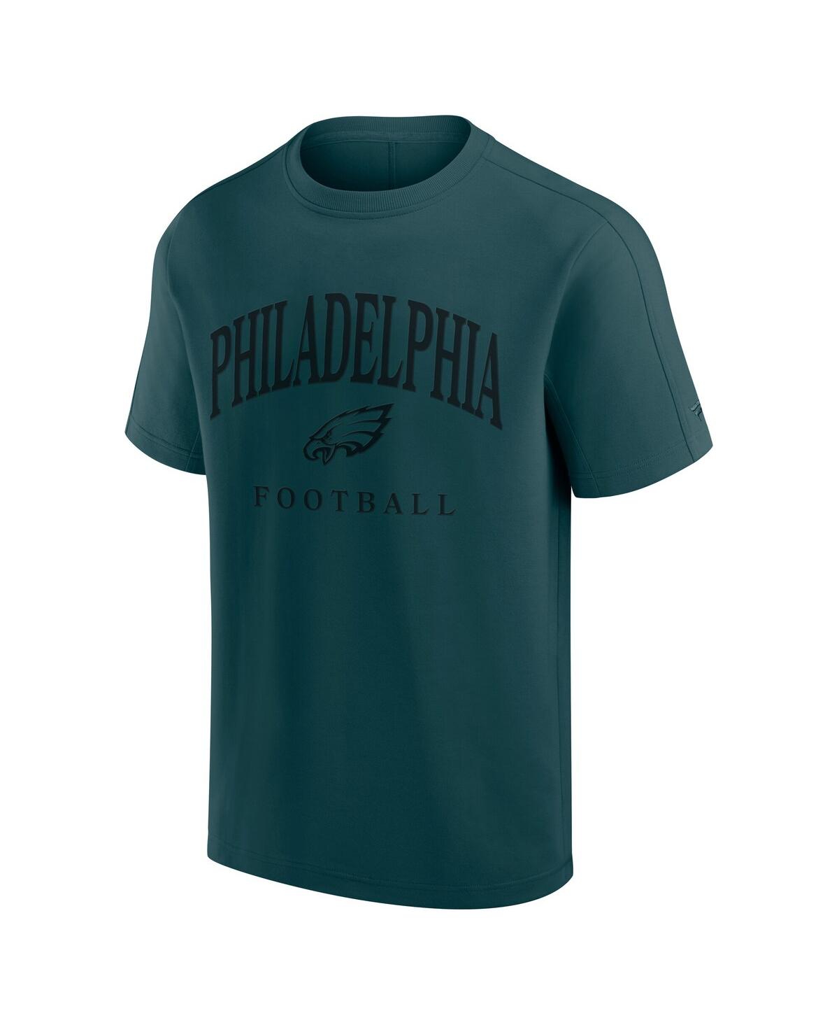 Fanatics Men's And Women's Midnight Green Philadelphia Eagles Elements Flex Tri-blend T-shirt In Green