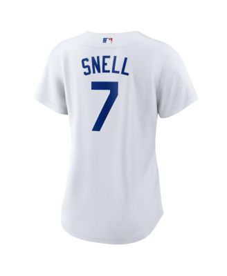 Women's Blake Snell White Los Angeles Dodgers Home Replica Player Jersey