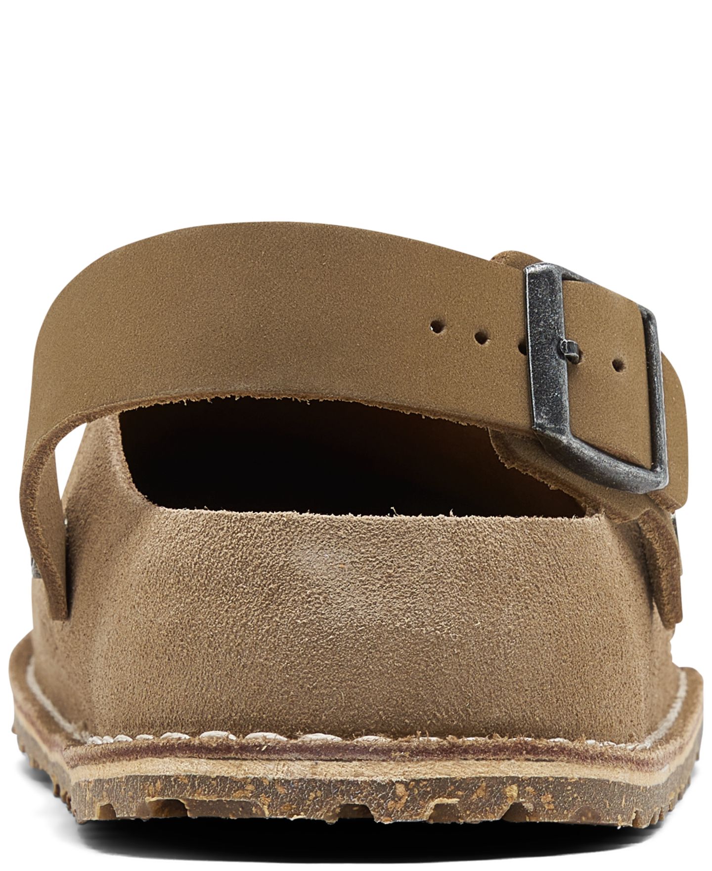 Мужские сабо Birkenstock Lutry 365 Suede, цвет: Бежевый — фото 3