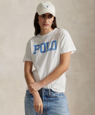 Polo Ralph Lauren - Women's Logo Cotton Jersey Crewneck Tee