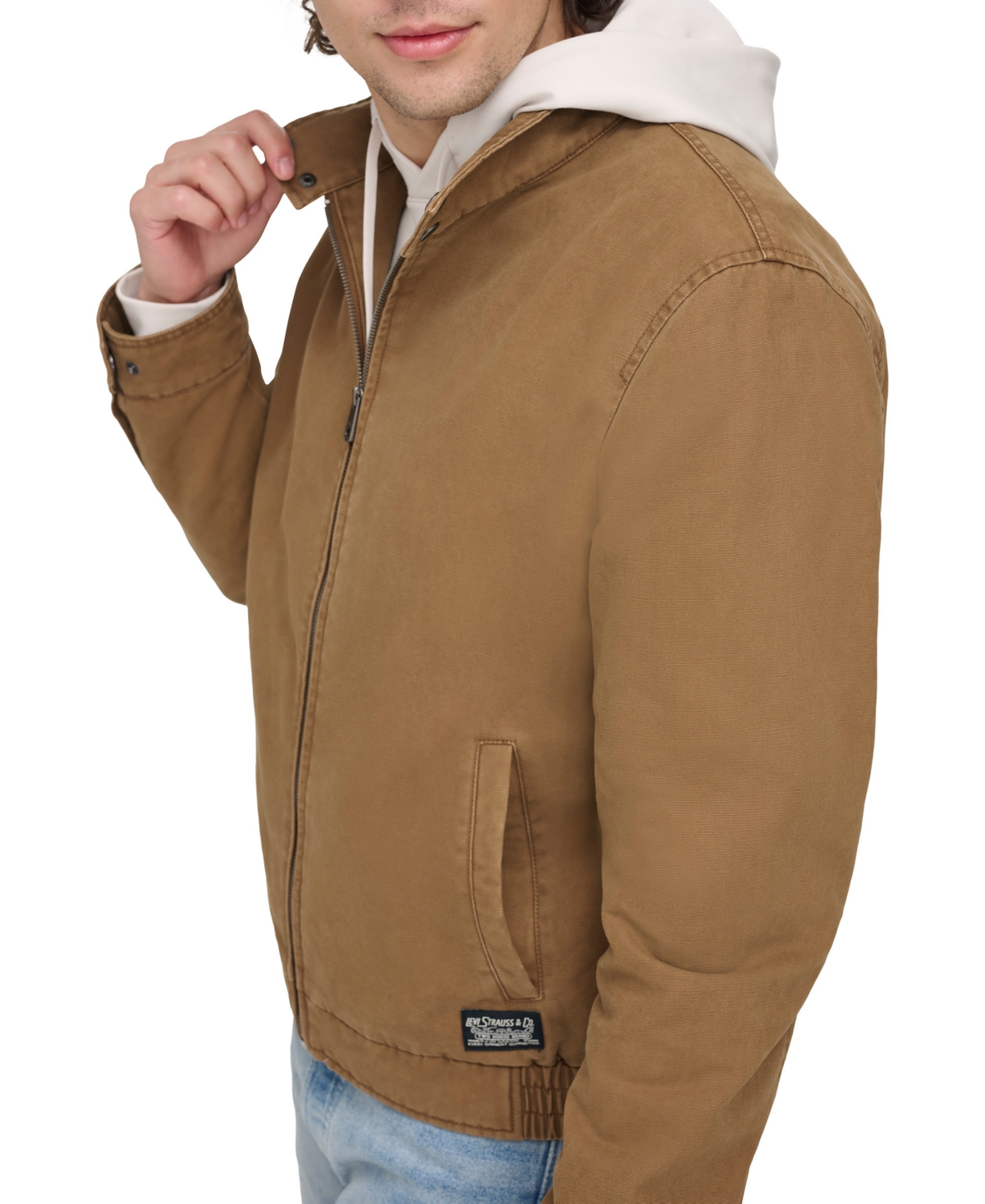 Levi's Men's Herrington Bomber Jacket In Brown