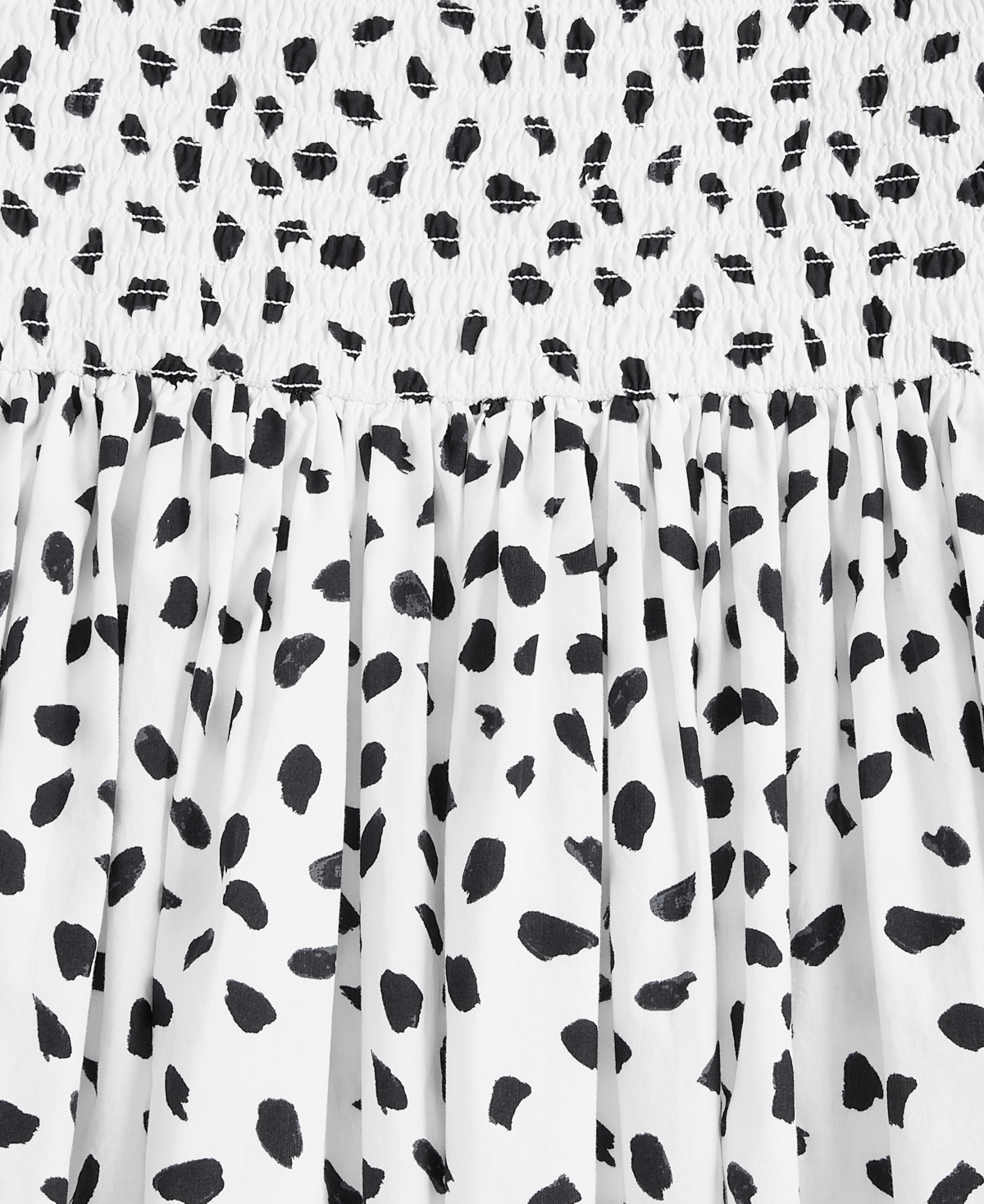 On 34th Women's Smocked Bubble-hem Midi Dress, Exclusively At Macy's In Bright White