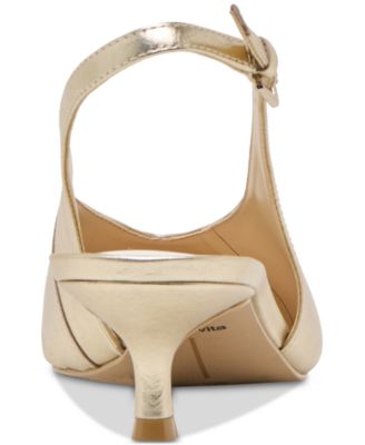 Women's Alenna Kitten-Heel Slingback Pumps
