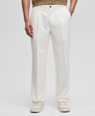 Men's Relaxed-Fit Straight-Leg Suit Pants, Exclusively at Macy's