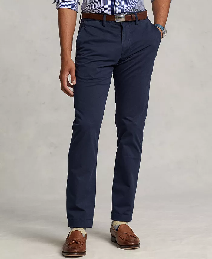 Men's Slim-Fit Stretch Chino Pants