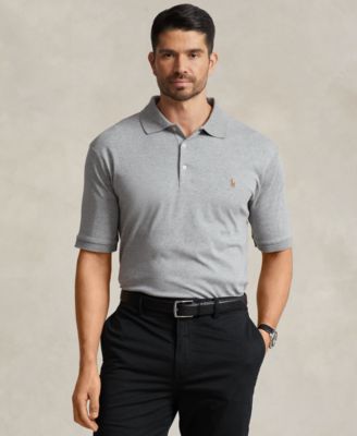 Men's Big & Tall Classic Fit Soft Cotton Polo