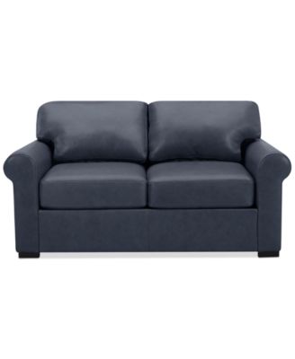 Radley Roll Arm 61" Leather Loveseat