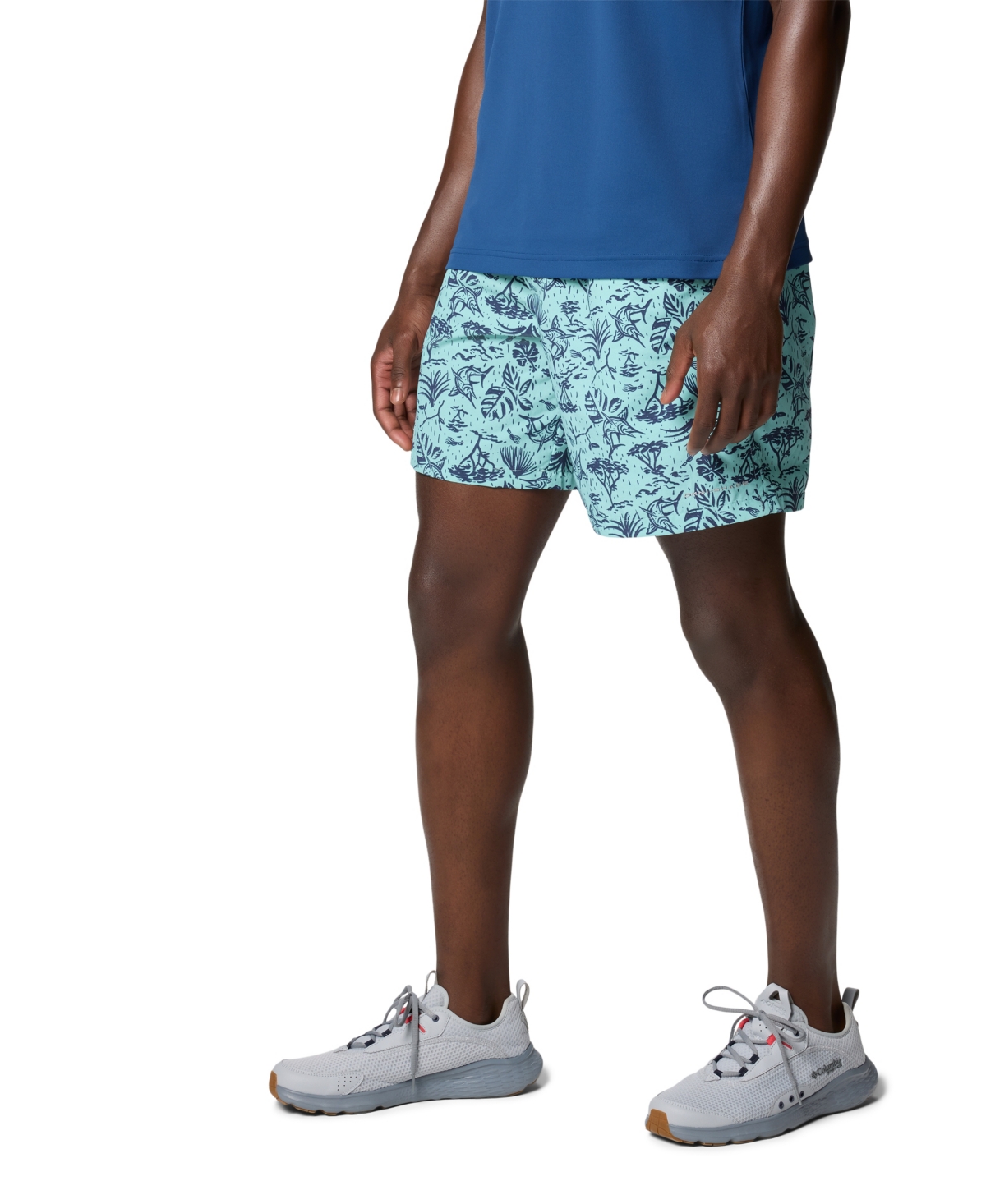 Columbia Men's Super Backcast Ii Water Short In Spray Marl