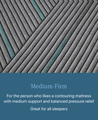 Level Two 12" Medium Firm Hybrid Mattress Set - Split Queen