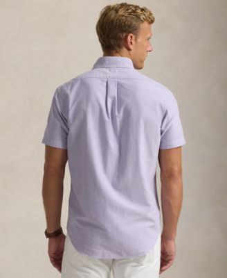 Men's Classic-Fit Short-Sleeve Oxford Shirt