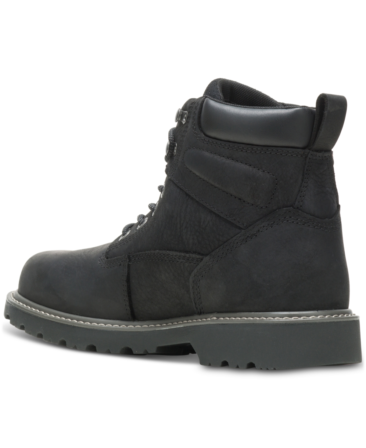 Wolverine Men's Floorhand Waterproof 6" Lace-up Boots In Black