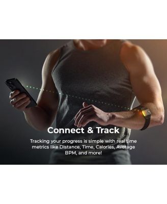 Pink Smart Stair Exercise Stepper w Handlebar & Resistance Band, Free SunnyFit App Via Bluetooth