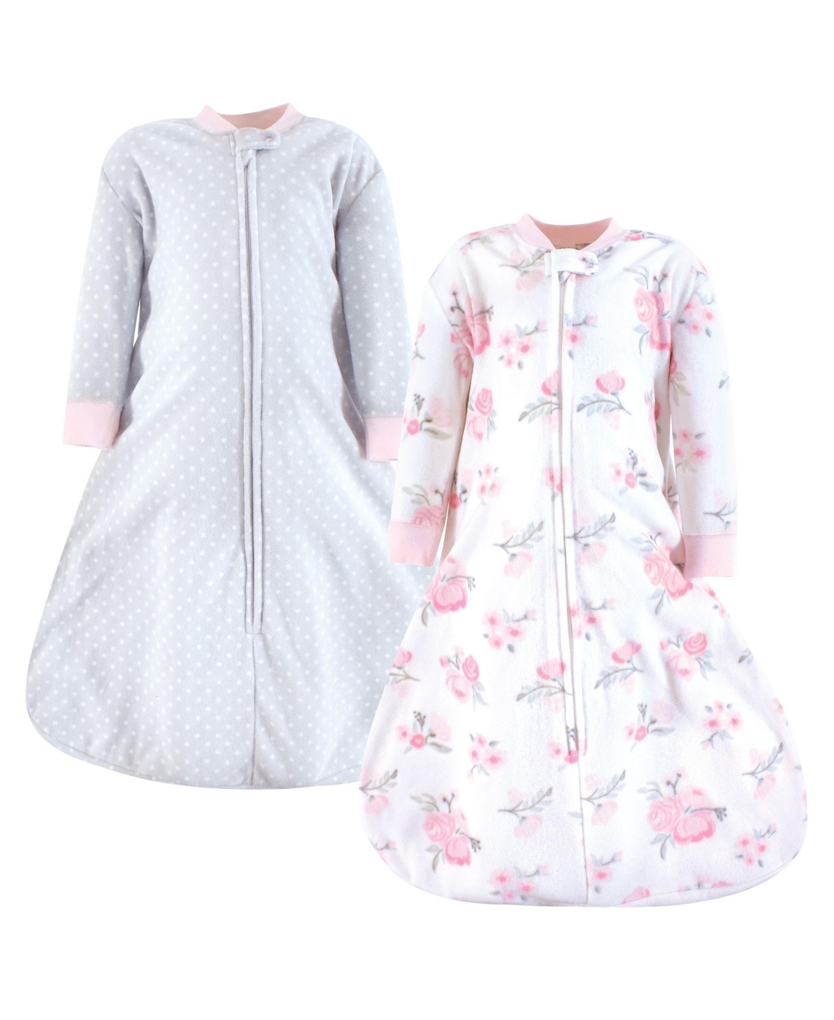 Hudson Baby Girls Long-Sleeve Fleece Sleeping Bag