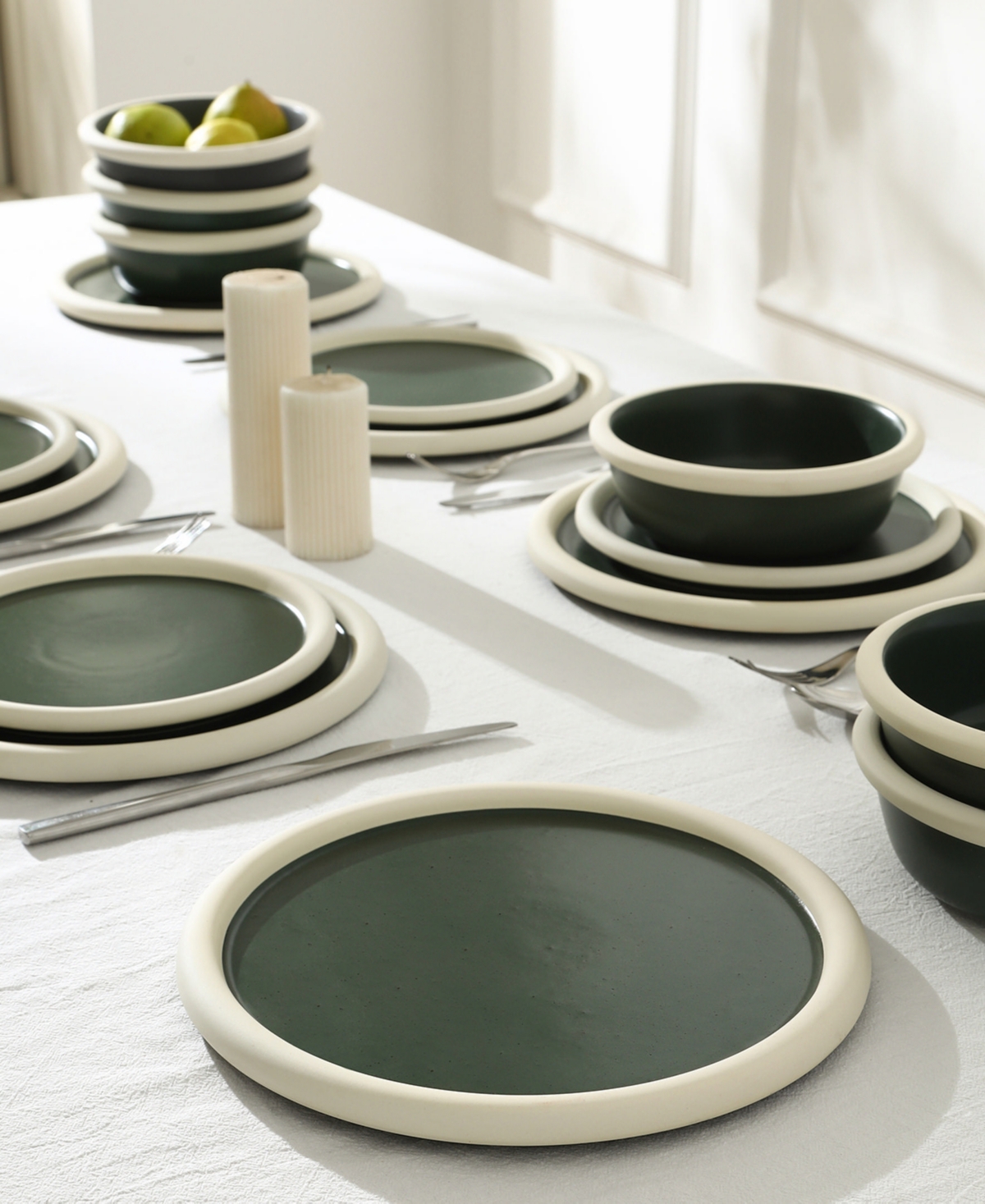 Stone Lain Capri 24 Pc. Dinnerware Set, Service for 8