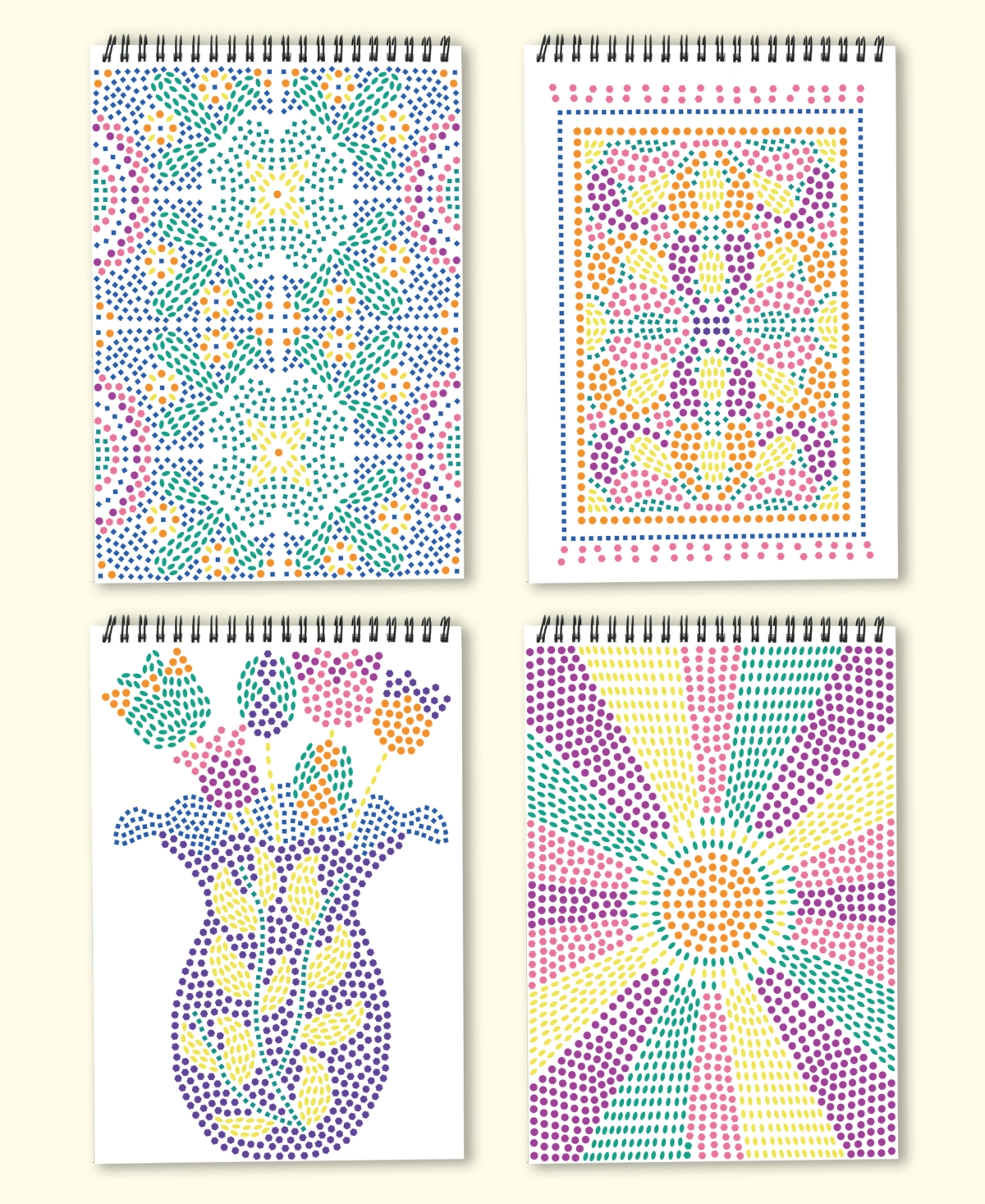 Lifelines Flowart Mosaic Art Mediterranean In Multi