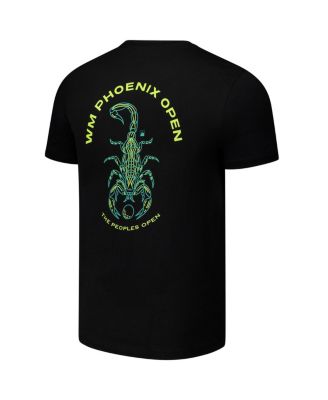 Men's and Women's Black WM Phoenix Open Scorpion T-Shirt